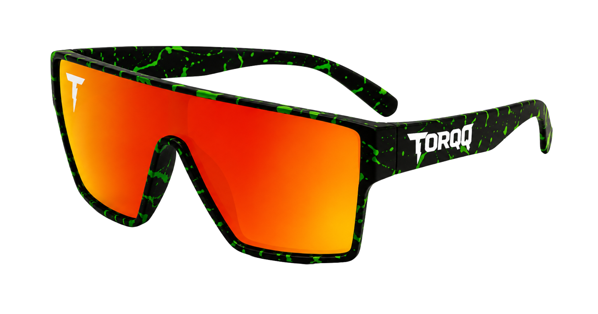 OUTLAW – Black Green Splatter / Orange